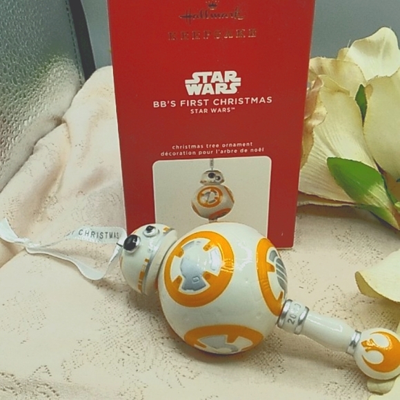Hallmark | Holiday | Hallmark 220 Babys First Christmas Star Wars ...